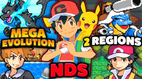 pokemon nds rom hack with all regions